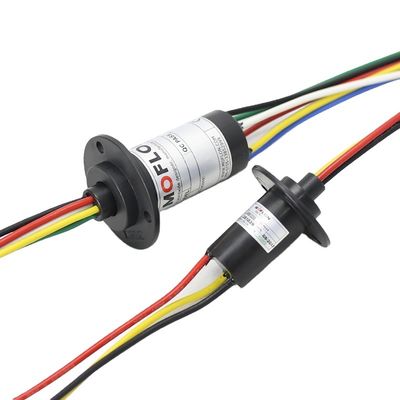 качество  Large Electrical Swivel Current Slip Ring With 3 Circuits 30 A Power Transfer OD 22 Mm For Electrical Devices MW1330 завод